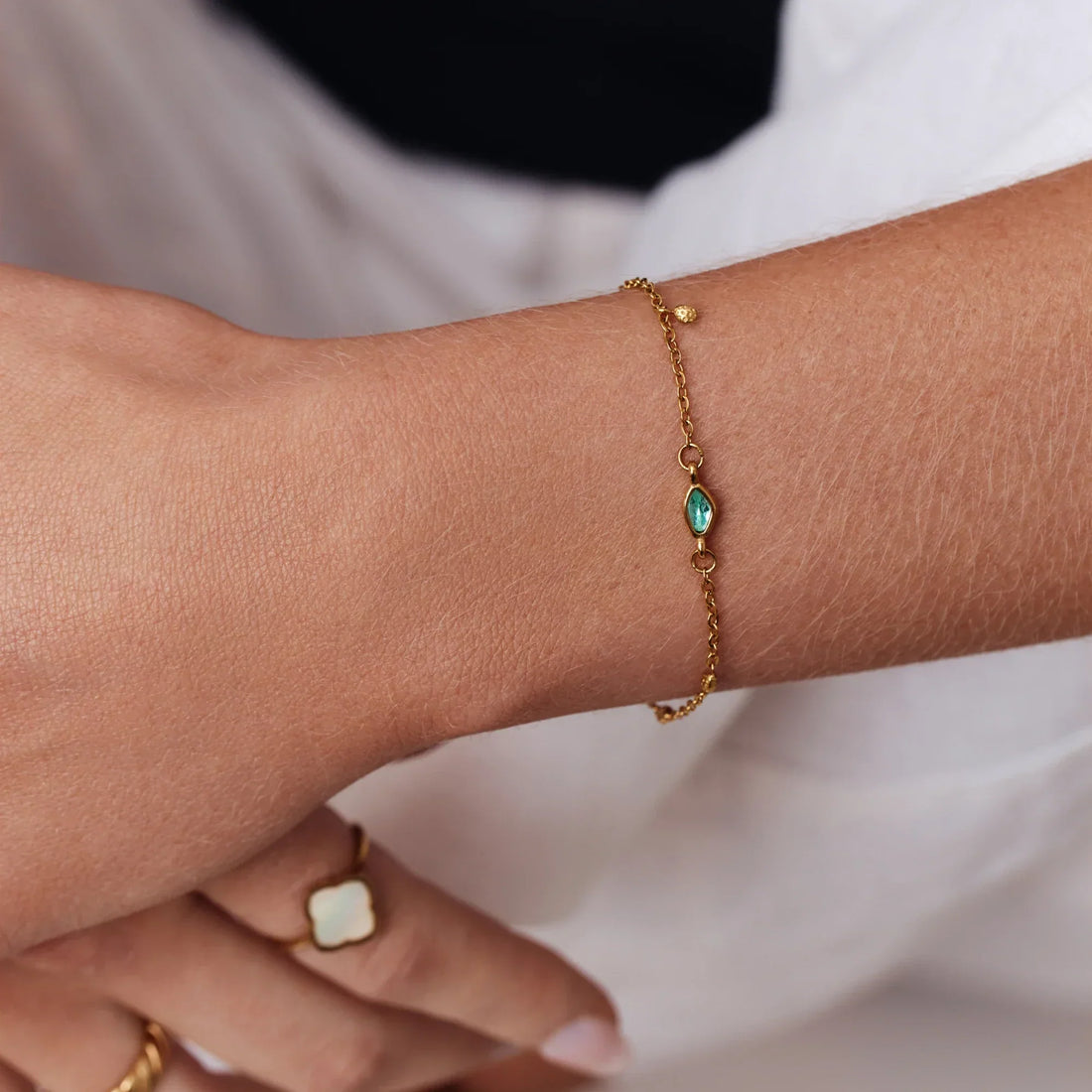Pulseira Gota Aqua