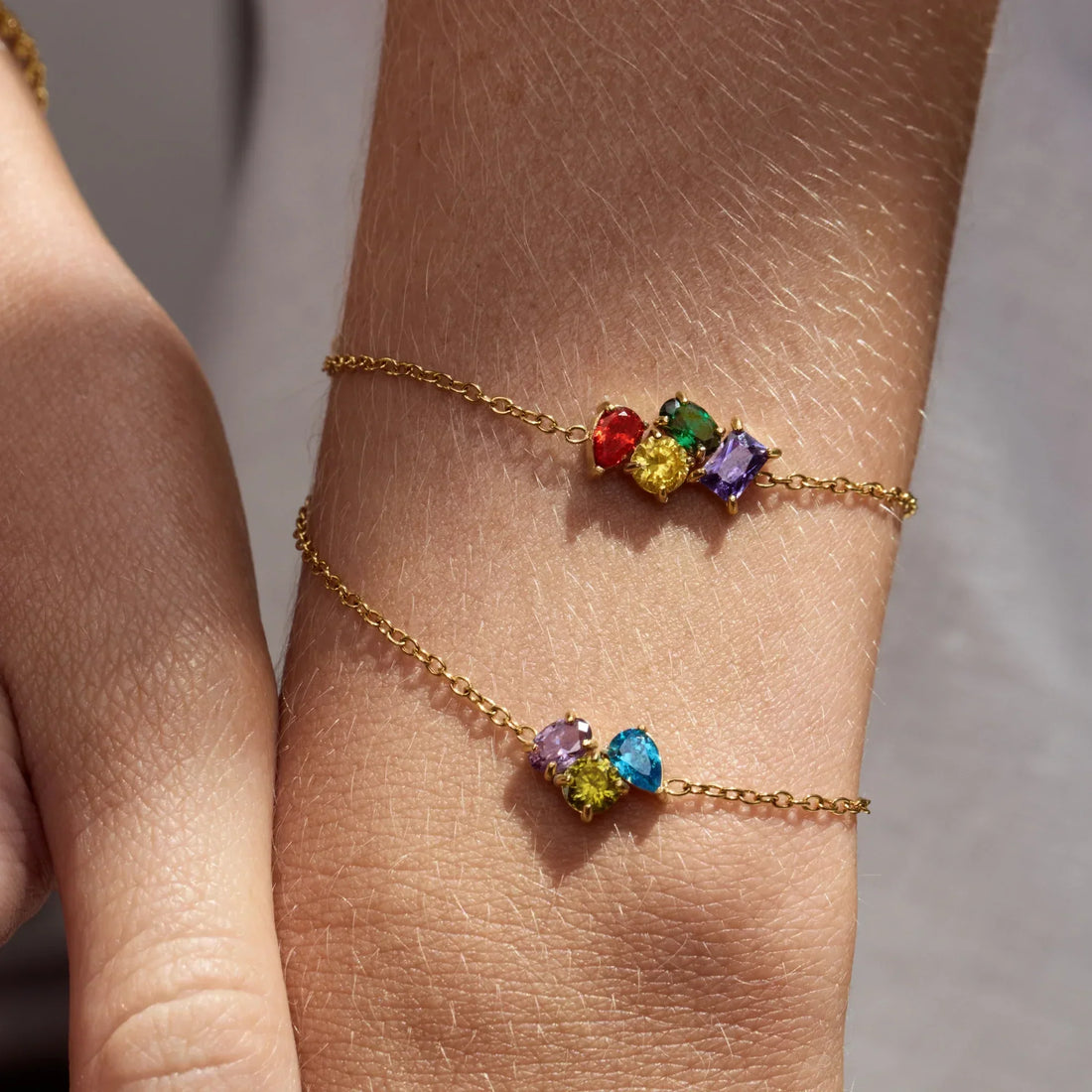 Pulseira Personalizada Legacy com Pedras de Nascimento