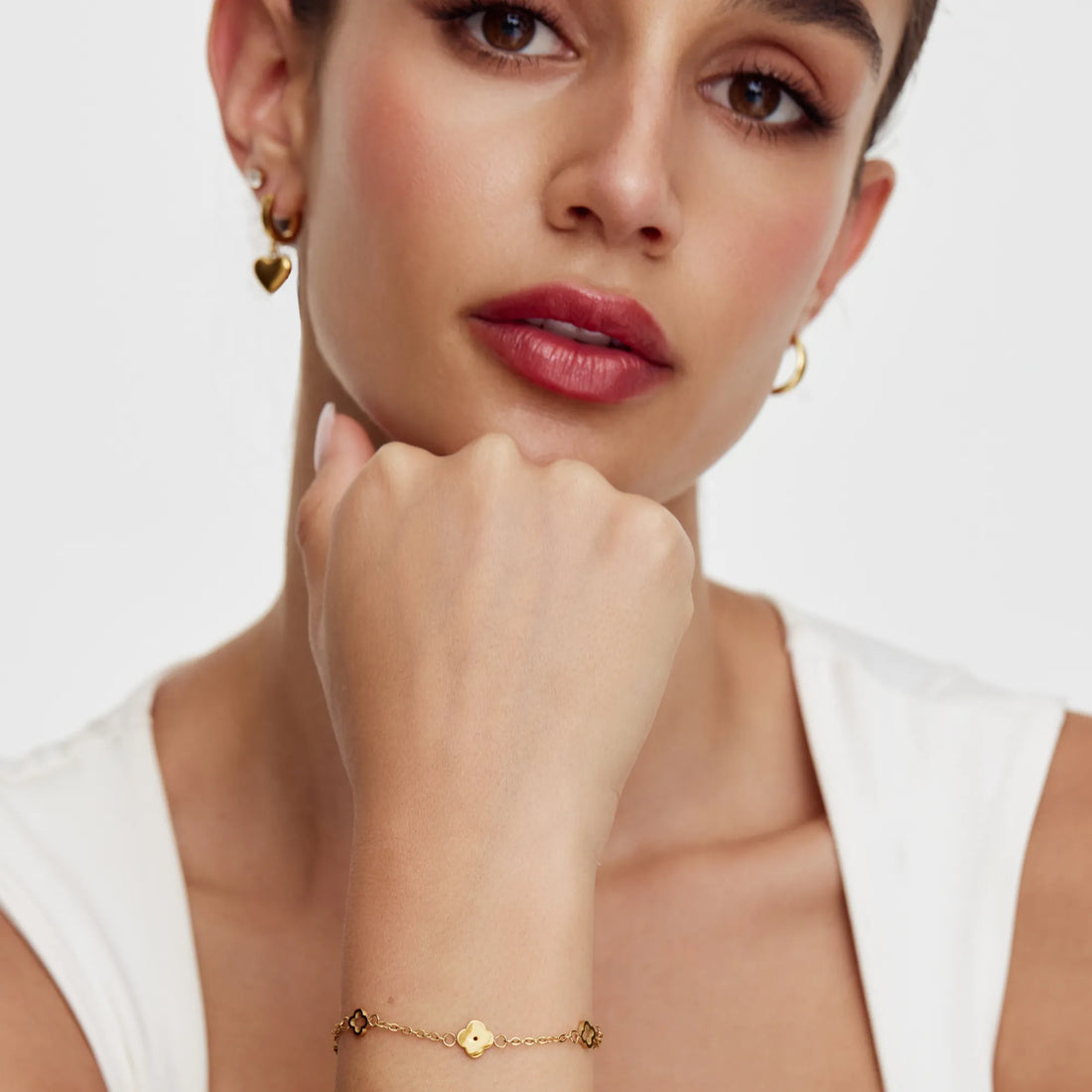 Pulseira Trevo Delicada