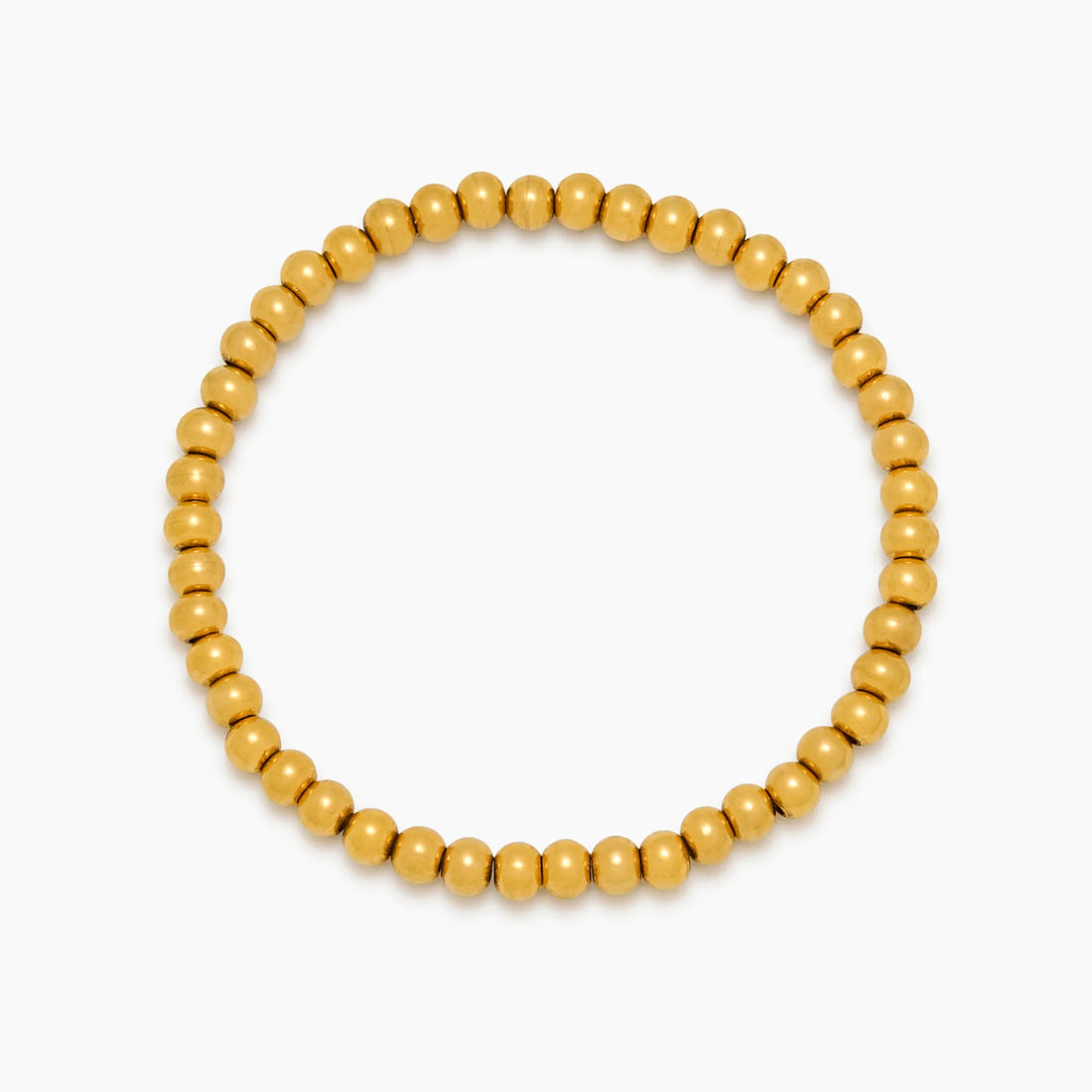 Pulseira de Contas Dourada