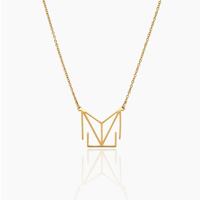 Colar de Nome Monograma Minimalista