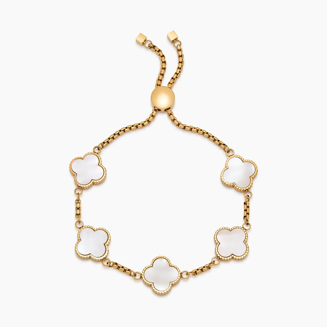 Pulseira de Trevo em Madrepérola