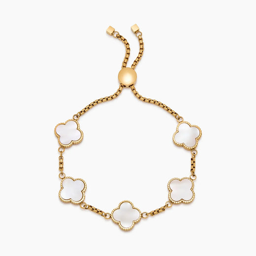Pulseira de Trevo em Madrepérola