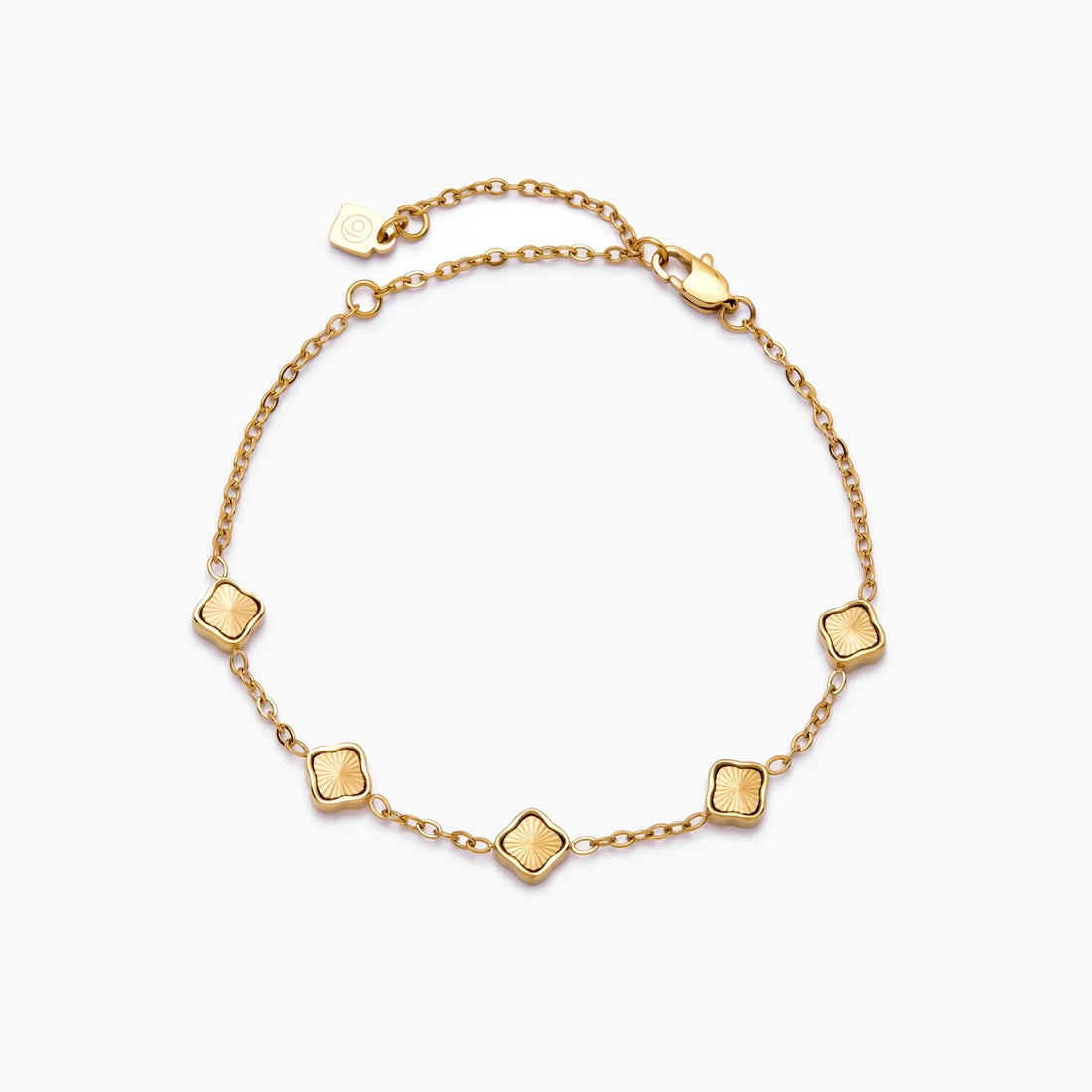 Pulseira Mini Trevo Sunburst