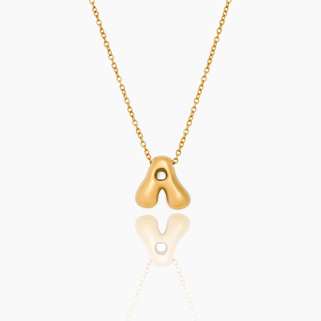 Colar de Inicial Bubble Statement