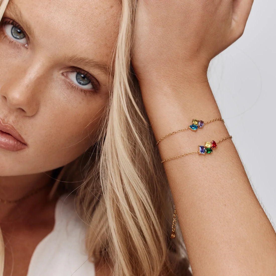 Pulseira Personalizada Legacy com Pedras de Nascimento