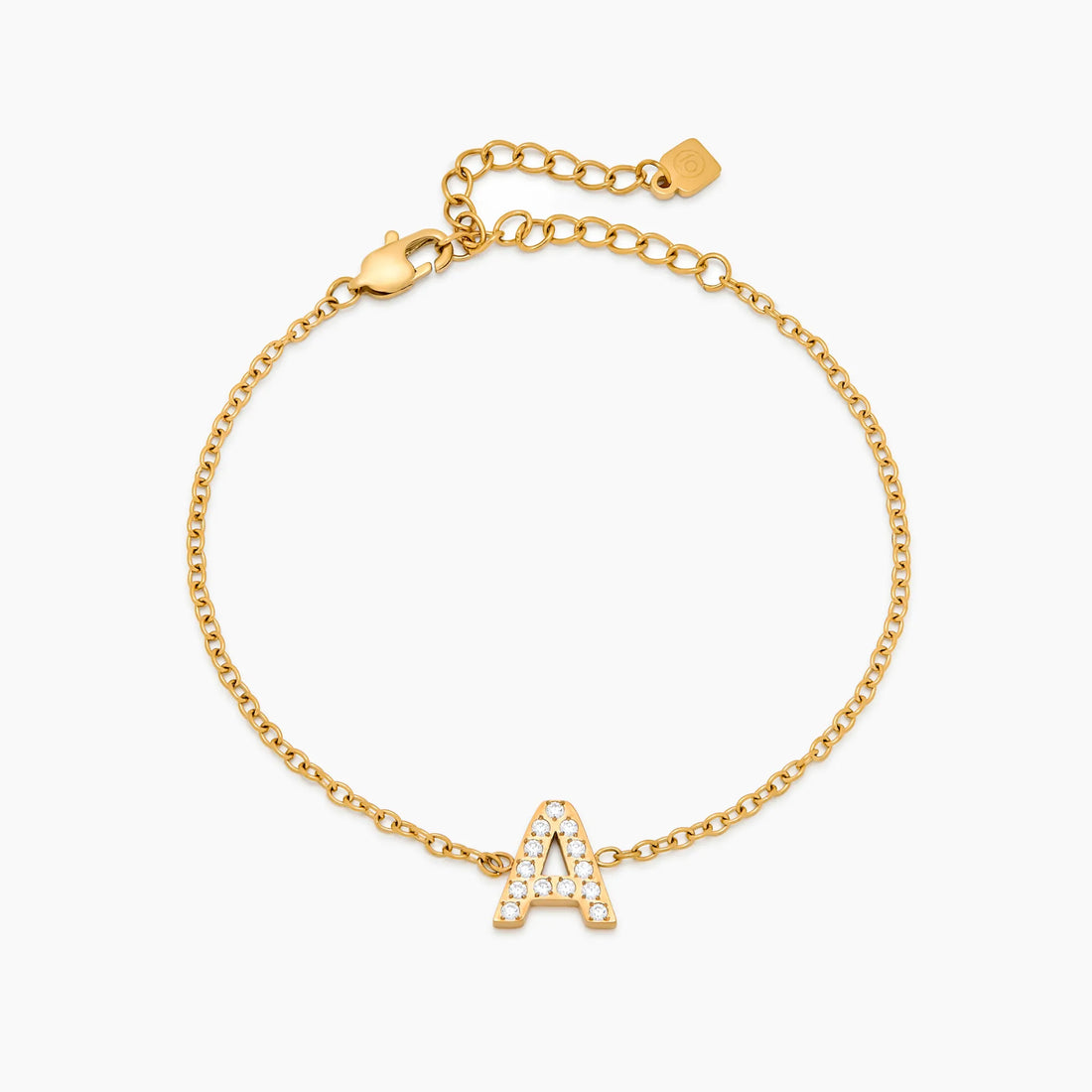 Pulseira Pavê com Inicial