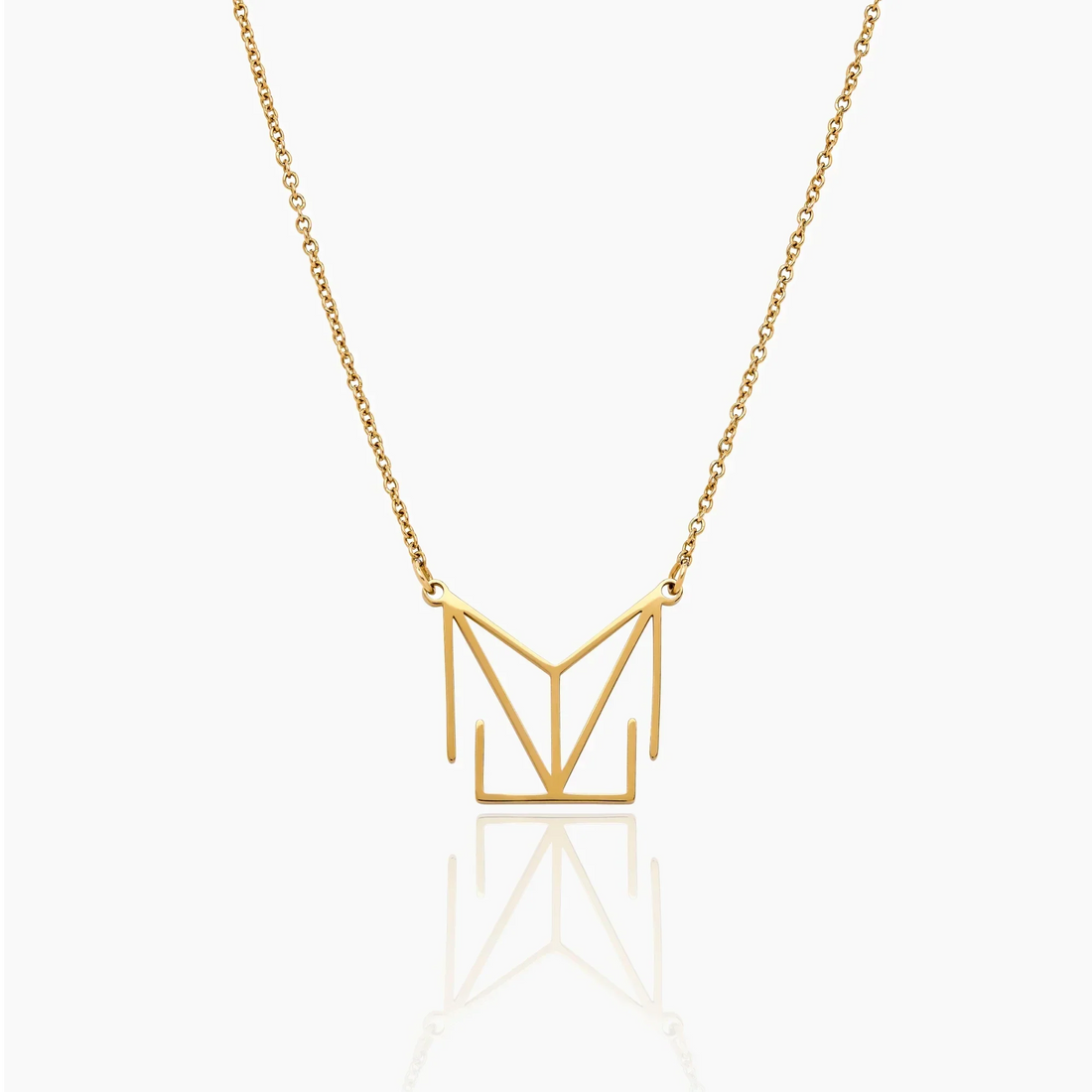 Colar de Nome Monograma Minimalista