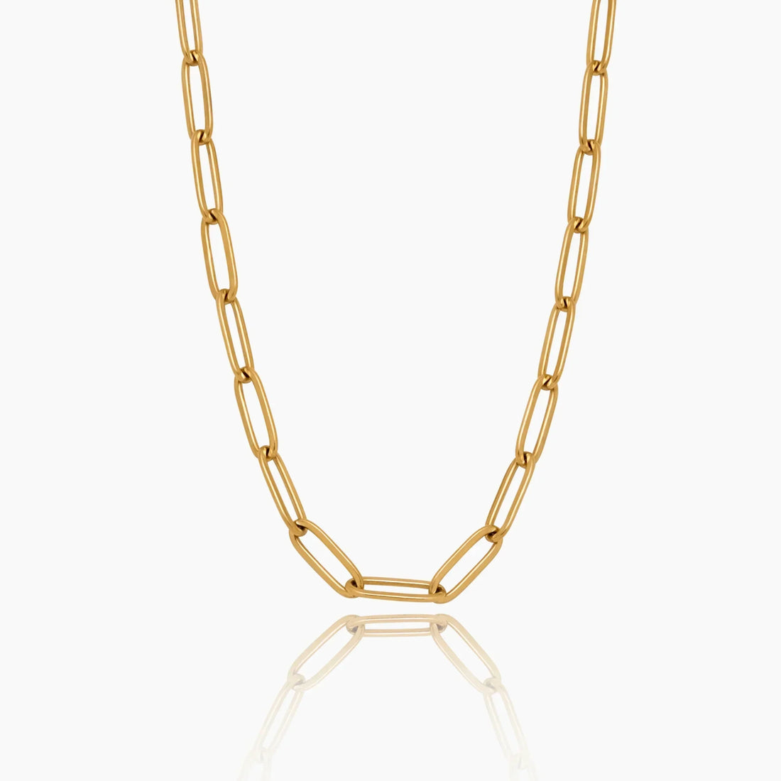 Colar de Corrente Paperclip