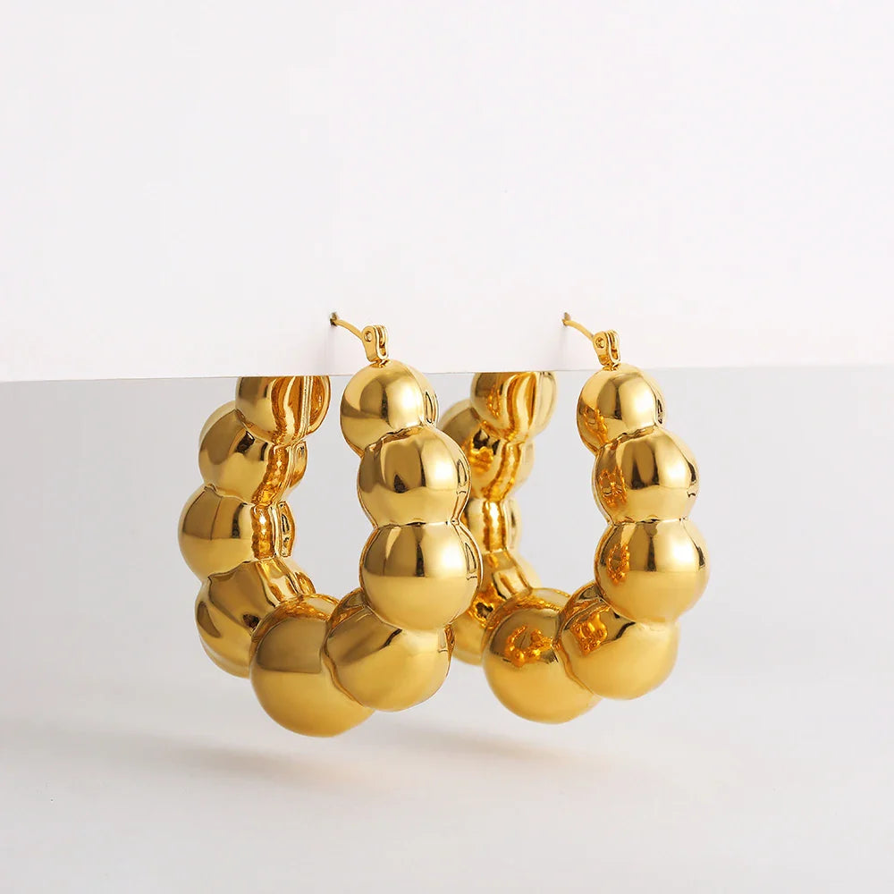 Vintage  Gold Earrings