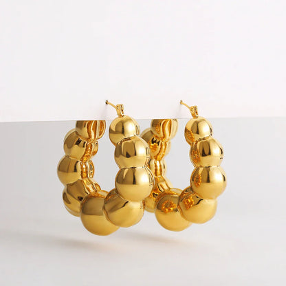 Vintage  Gold Earrings