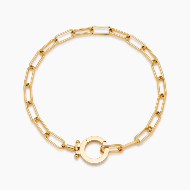 Pulseira Corrente Paperclip Essential