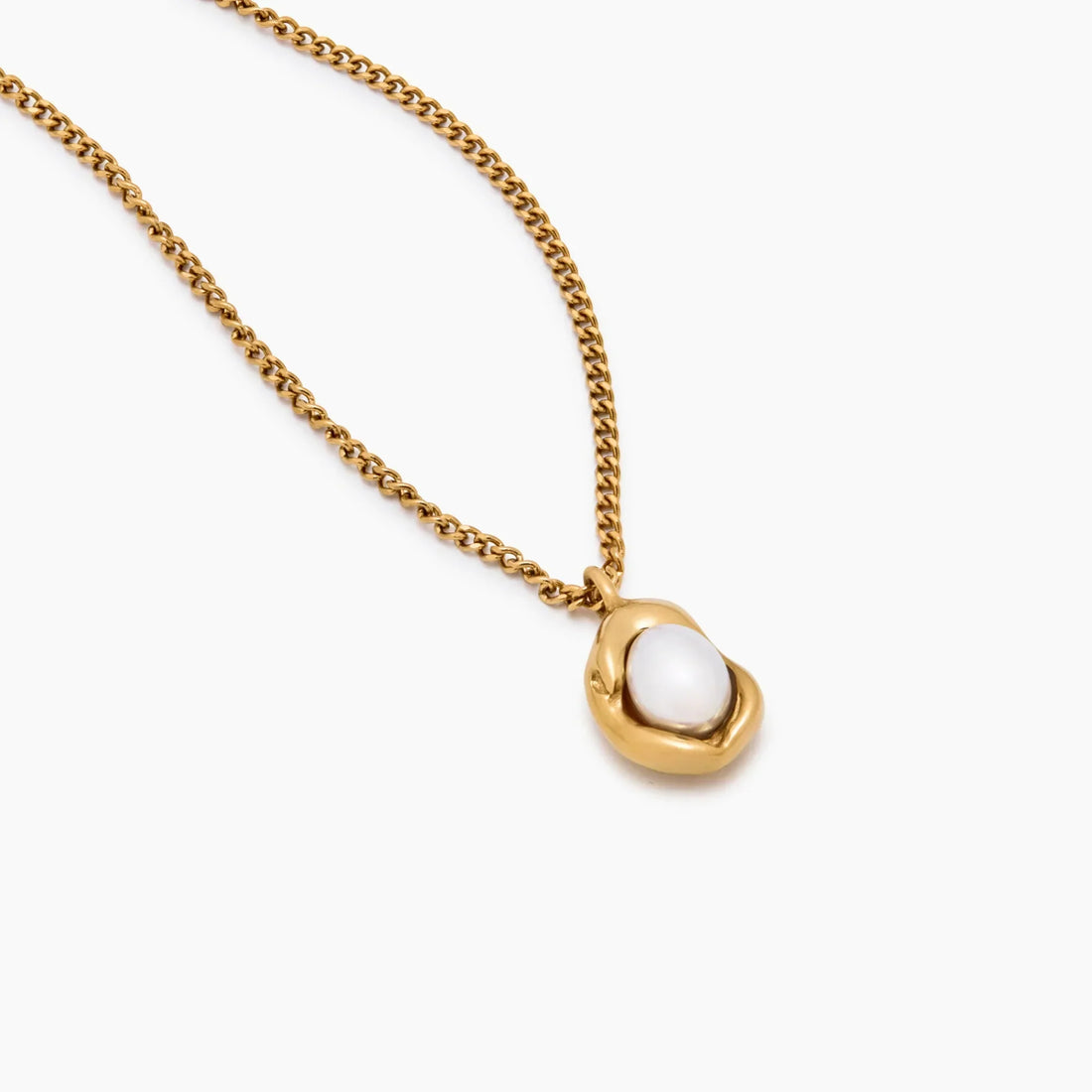 Colar de Pérola Luna Drop