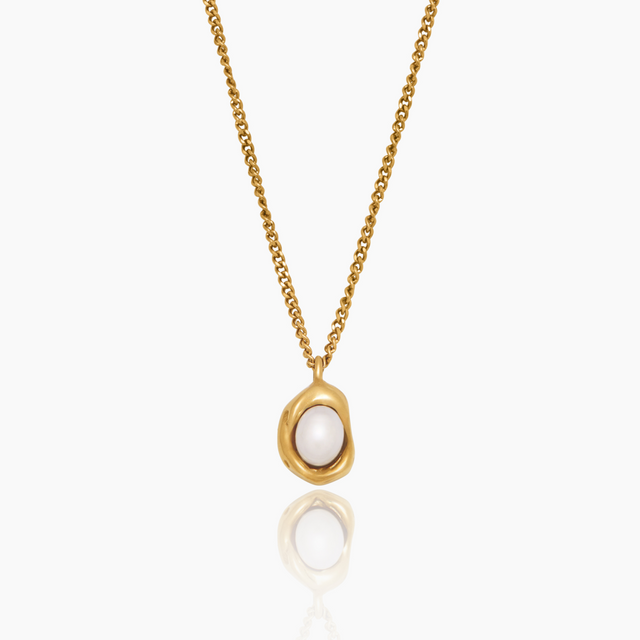 Colar de Pérola Luna Drop