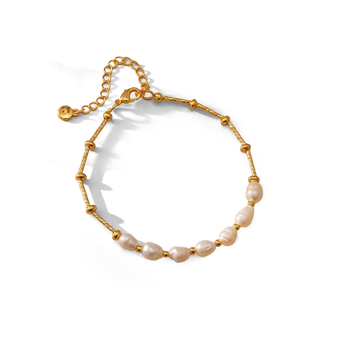 Pulseira de Pérola de Água Doce