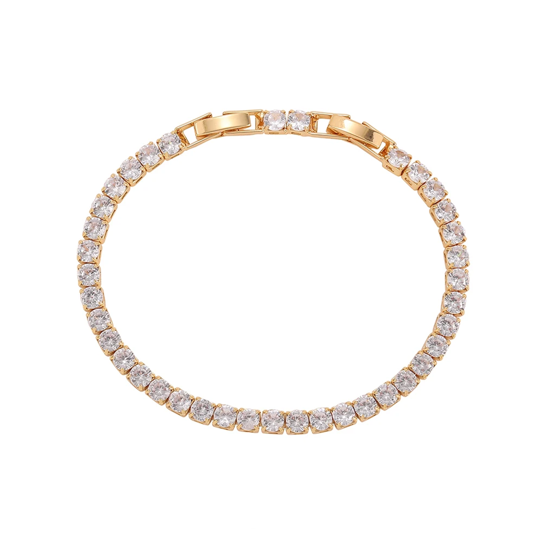Pulseira Riviera de Zircônia Cúbica