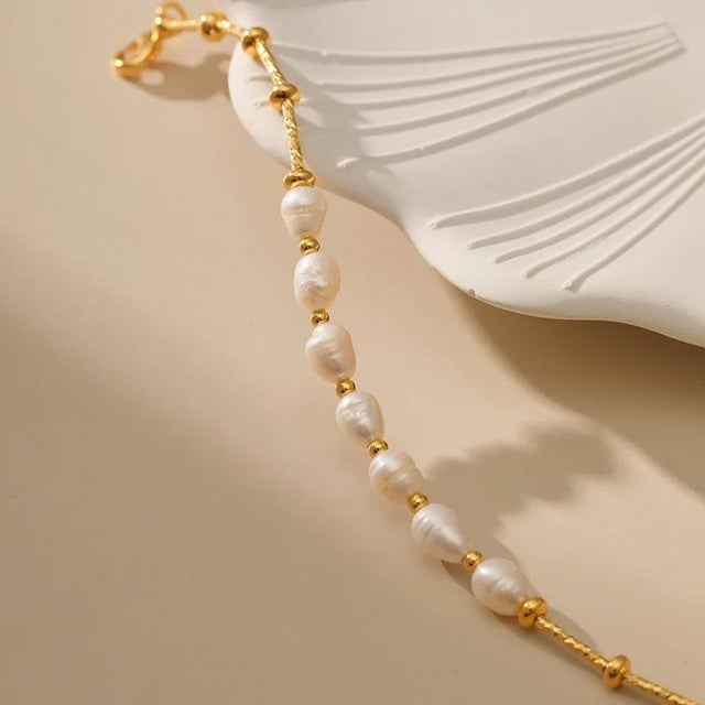 Pulseira de Pérola de Água Doce