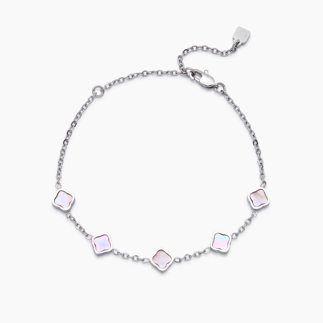 Pulseira Mini Trevo com Pérola