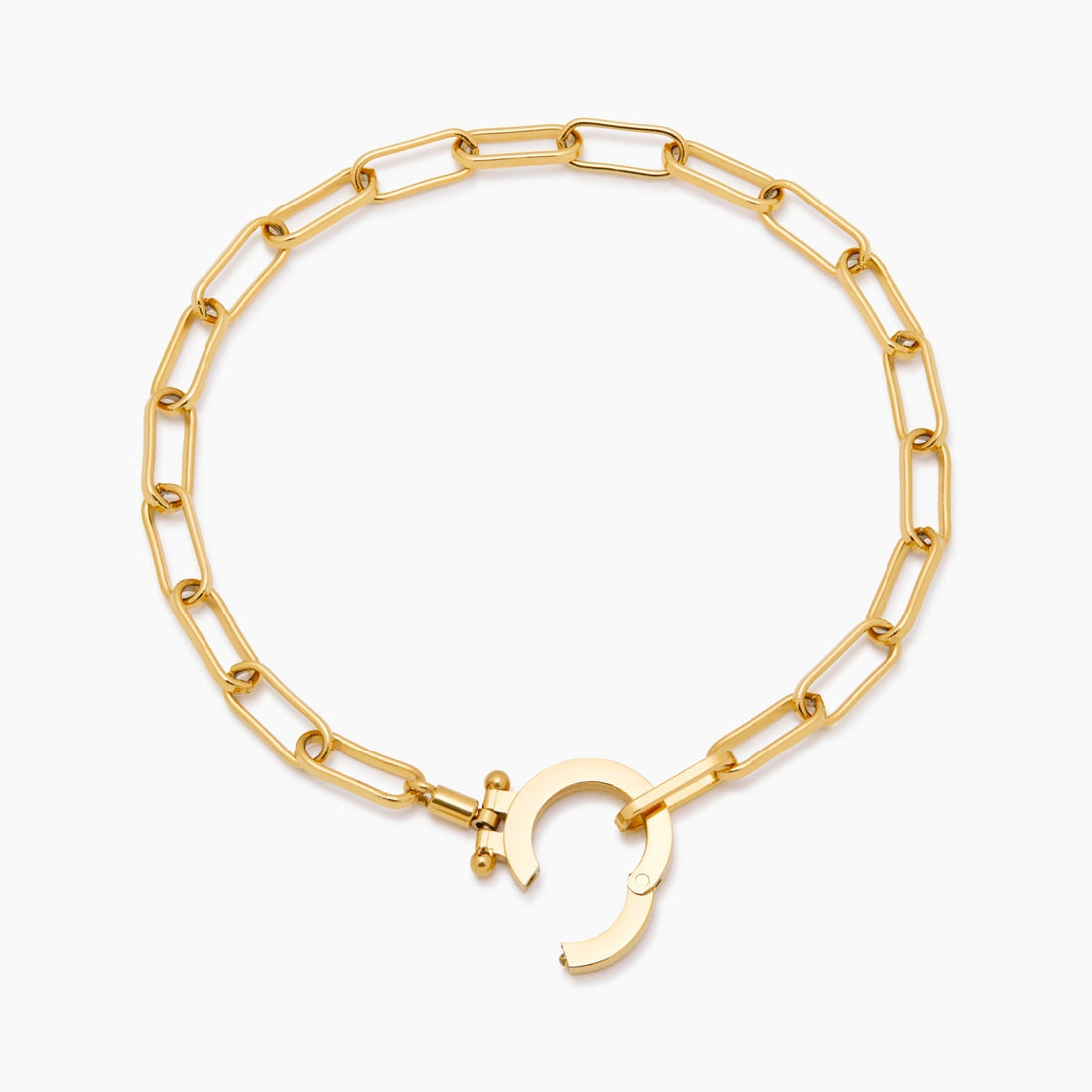 Pulseira Corrente Paperclip Essential