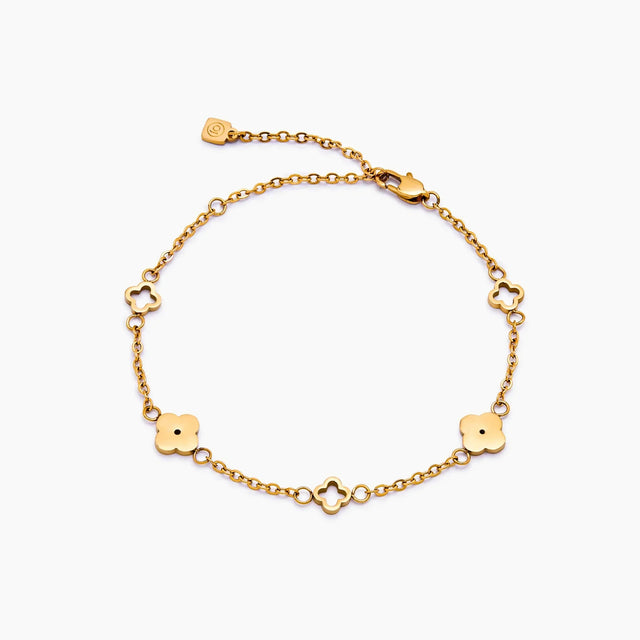 Pulseira Trevo Delicada