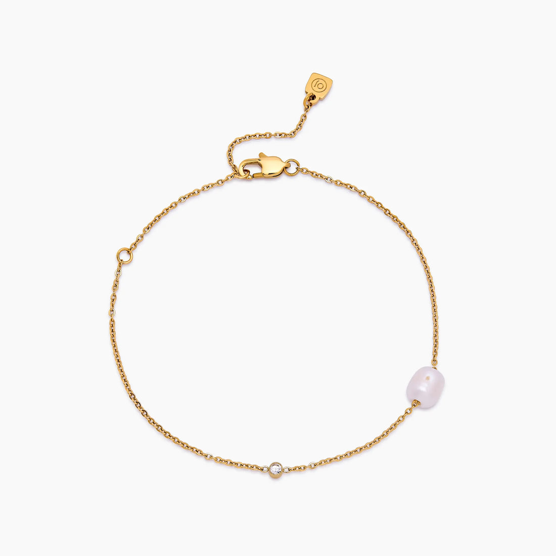 Pulseira Delicada de Pérola de Água Doce